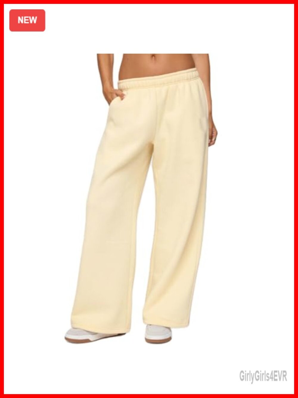 Wide Leg Sweatpants Baggy Lounge Track Pants Pockets